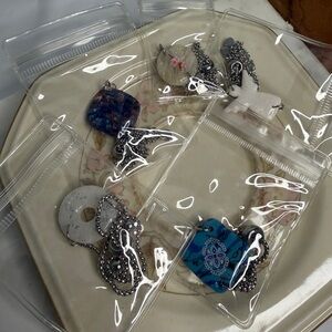 Handmade bracelets with Assorted polymer clay